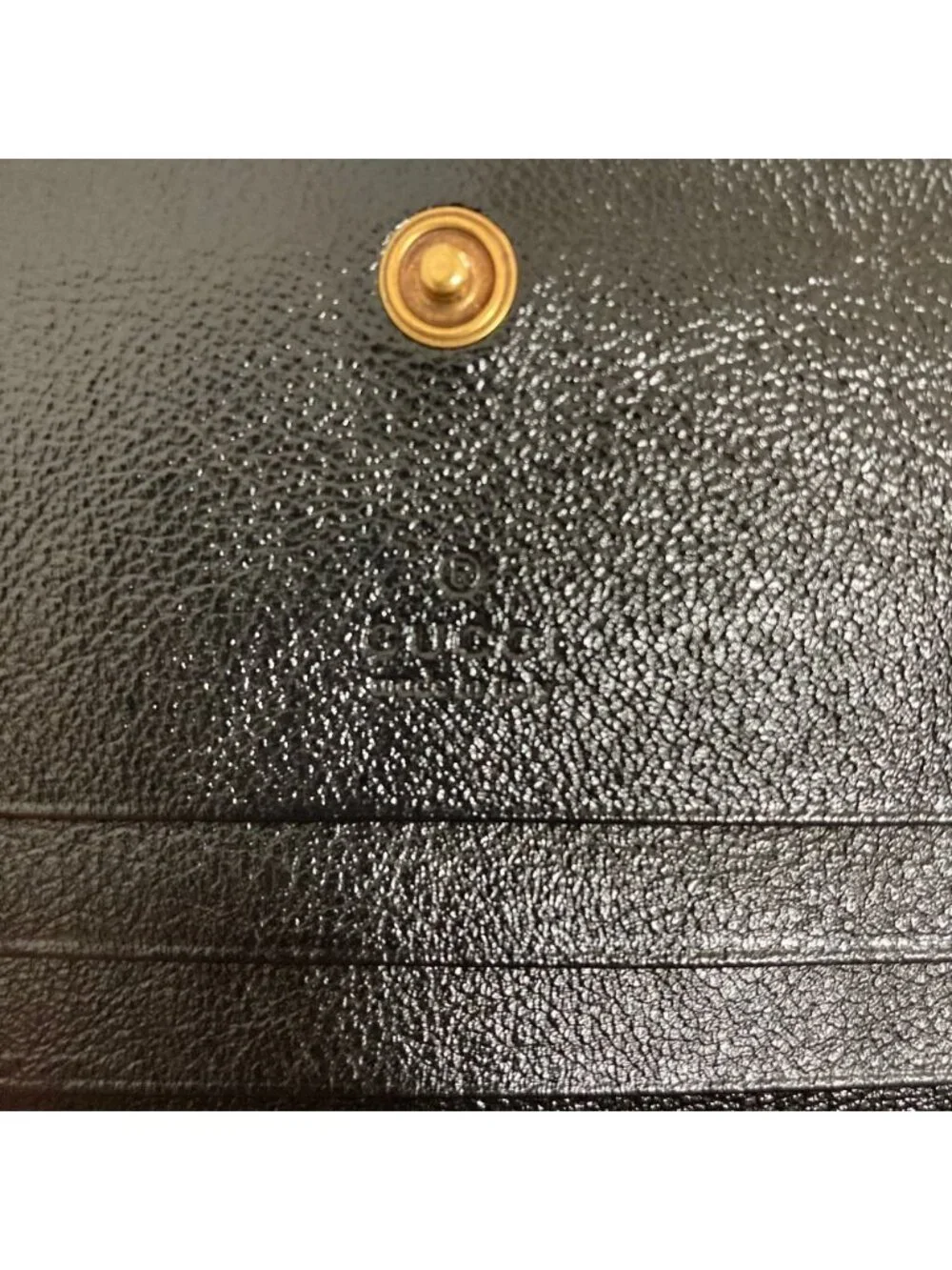 Gucci GG Marmont Quilted Compact Wallet Black - Picture 8 of 13